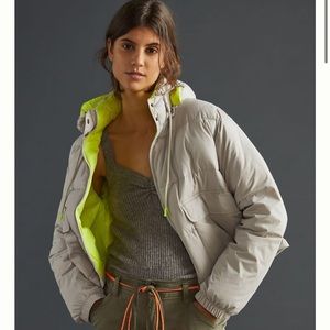 Anthropologie pilcro and the letterpress utility puffer jacket